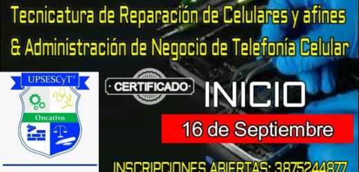 COMIENZA UNA TECNICATURA DE TELEFONÍA CELULAR