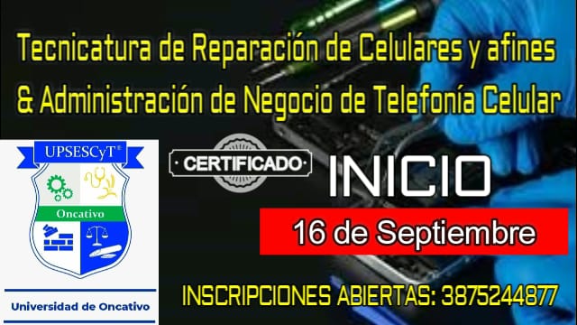 COMIENZA UNA TECNICATURA DE TELEFONÍA CELULAR